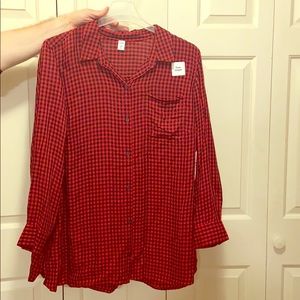 Old Navy Plaid Tunic